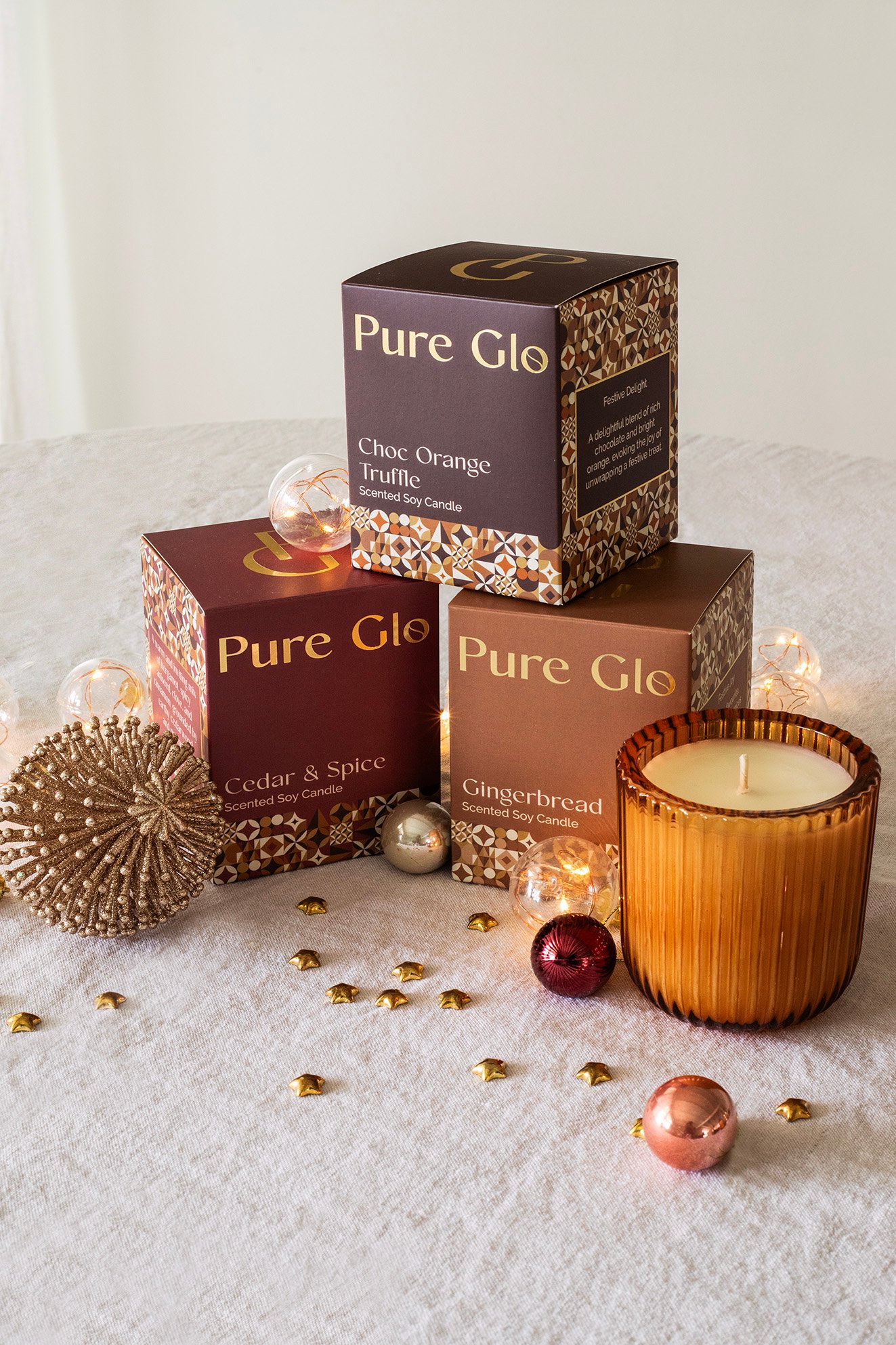 Candle (Christmas) - Gingerbread - Image 3