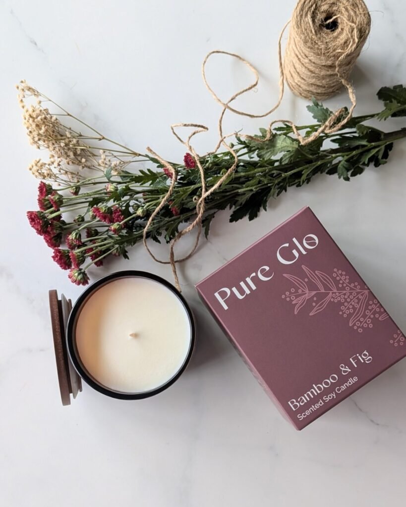 Candle (Amber) - Bamboo and Fig