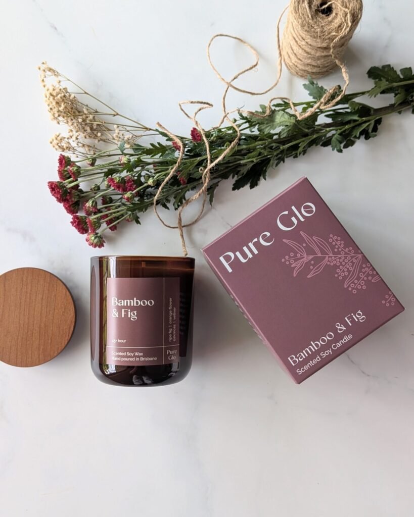 Candle (Amber) - Bamboo and Fig