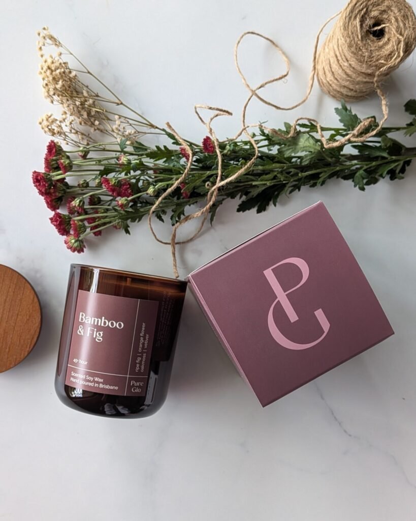 Candle (Amber) - Bamboo and Fig