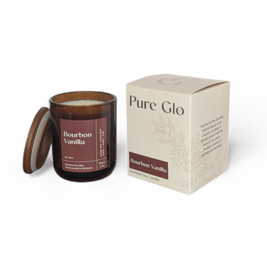 Candle (Amber) - Bourbon Vanilla