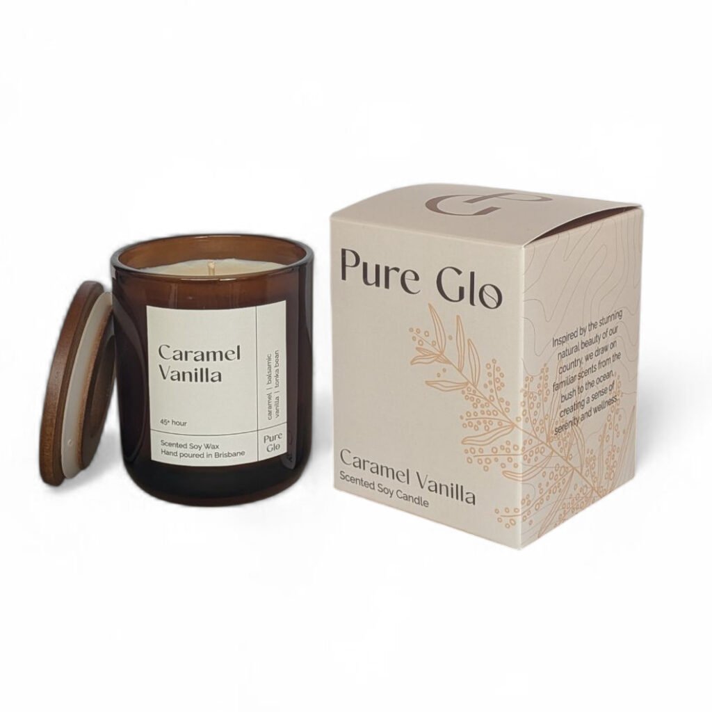 Candle (Amber) - Caramel Vanilla