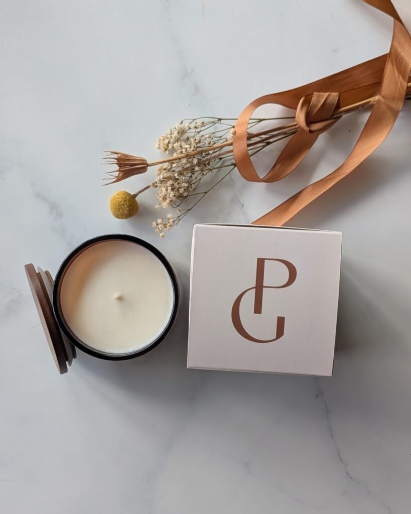 Candle (Amber) - Caramel Vanilla
