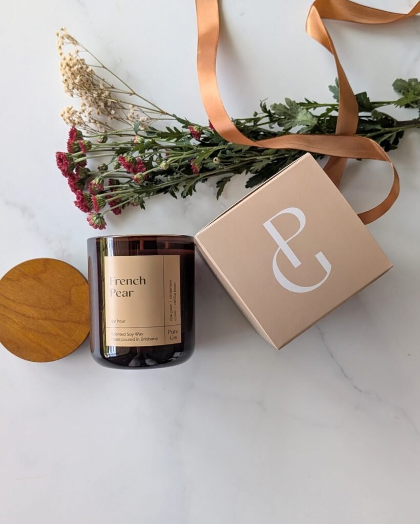 Candle (Amber) - French Pear