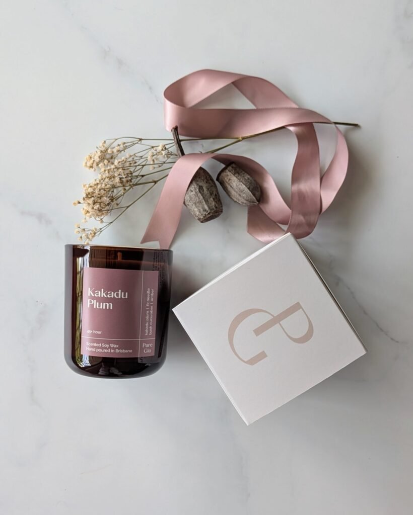 Candle (Amber) - Kakadu Plum