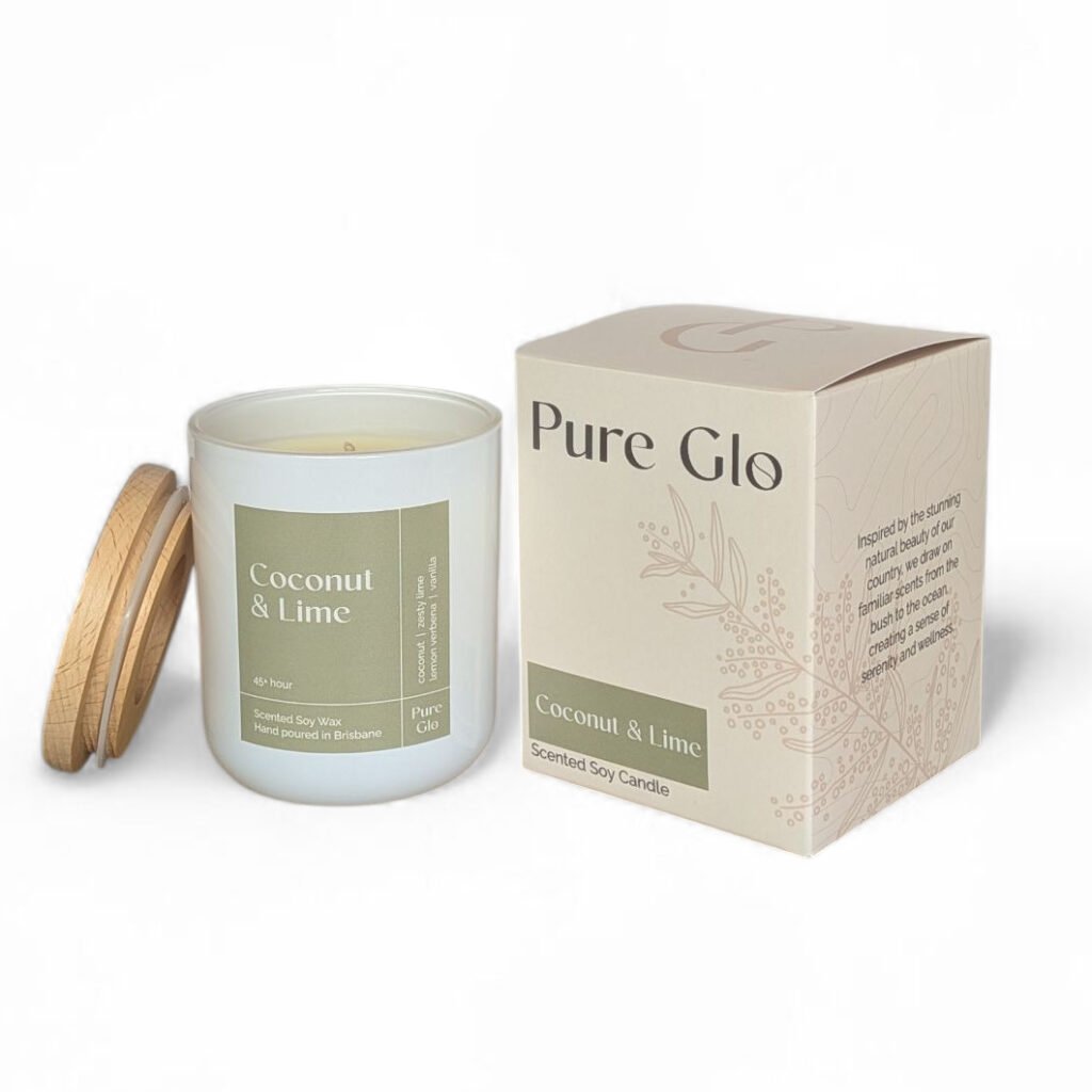 Candle (White) - Coconut Lime