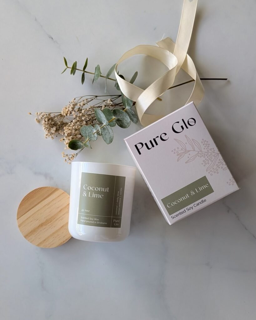 Candle (White) - Coconut Lime