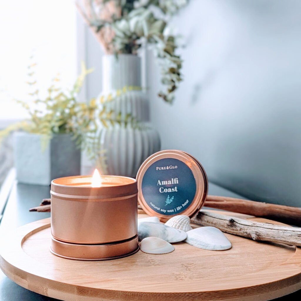 Travel Tin - Leather Sandalwood